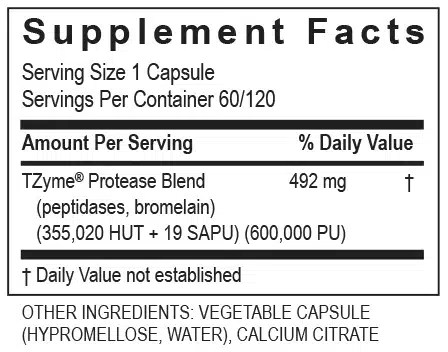 Protease 60 Capsules
