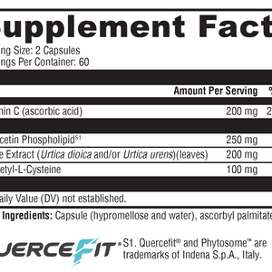Quercetin 20× Plus 60 Capsules