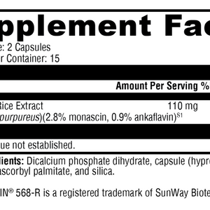 Red Yeast Rice 30 Capsules