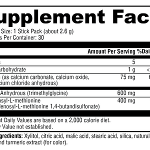 SAM-e & TMG Lemon 30 Servings