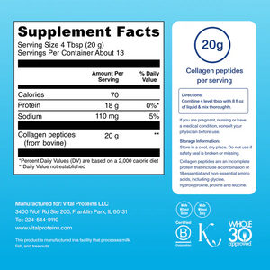 Collagen Peptides 28 Servings