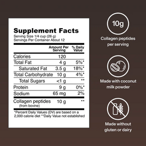 Collagen Creamer Mocha 12 Servings