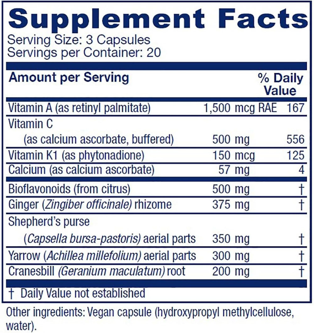 Slow Flow 60 Capsules