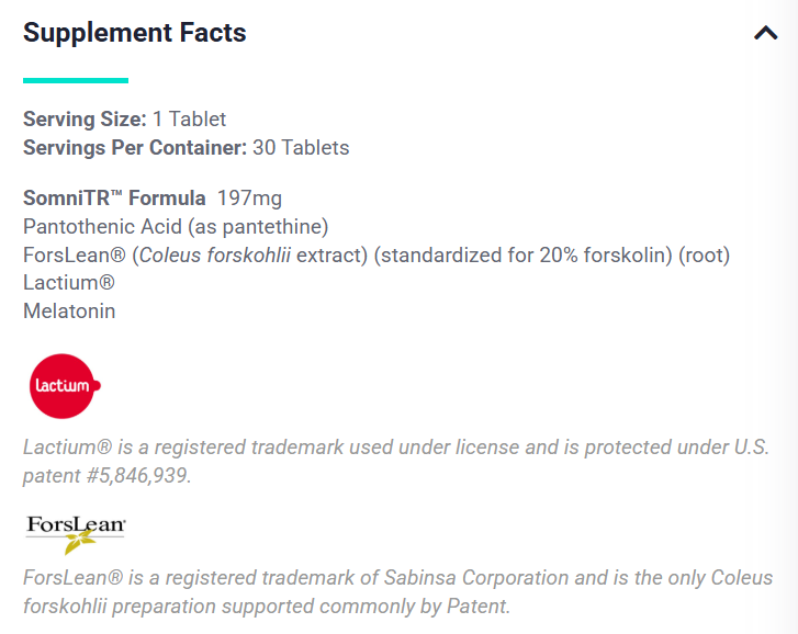 Somni-TR  30 Tablets
