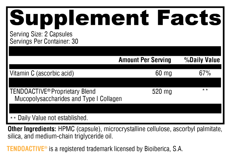 SynovX Tendon & Ligament 60 Capsules
