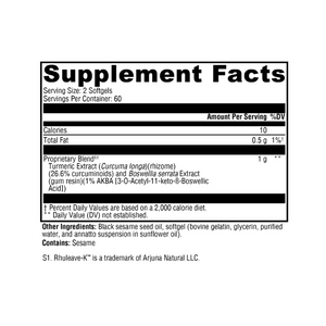 SynovX Relief 120 Softgels