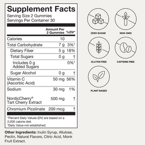 Tart Cherry Gummies 60 Gummies