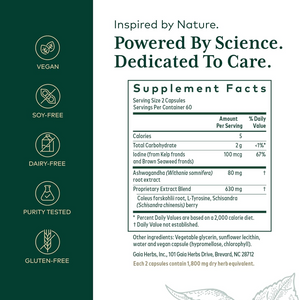 Thyroid Formula 120 Capsules