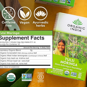 Tulsi Moringa 18 Bags