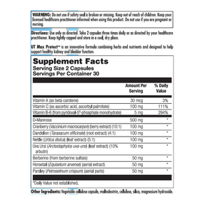 UT Max Protect 60 Capsules