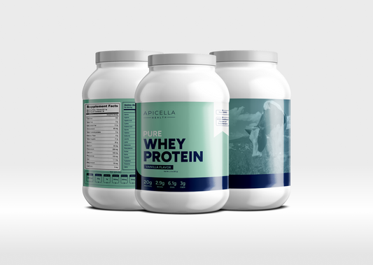 Apicella Health Pure Whey Protein Vanilla