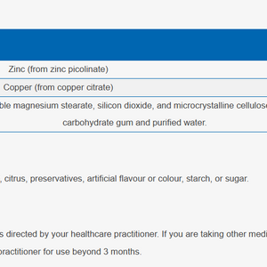 Zinc SAP 60 Softgels