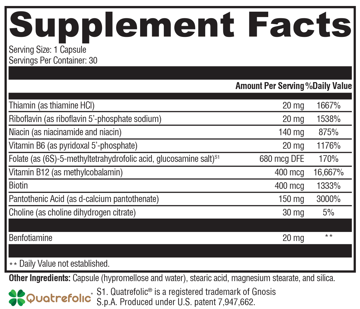 B Activ 30 Capsules