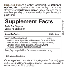 MycoPhyto 180 Capsules