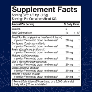 Stamets 7 Mushroom Mycelium Powder 66 Servings