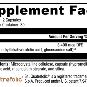 5-MTHF 60 Capsules