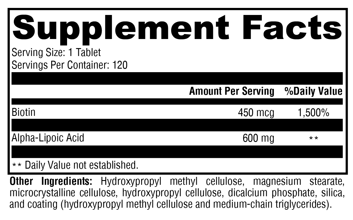 ALAmax CR 120 Tablets