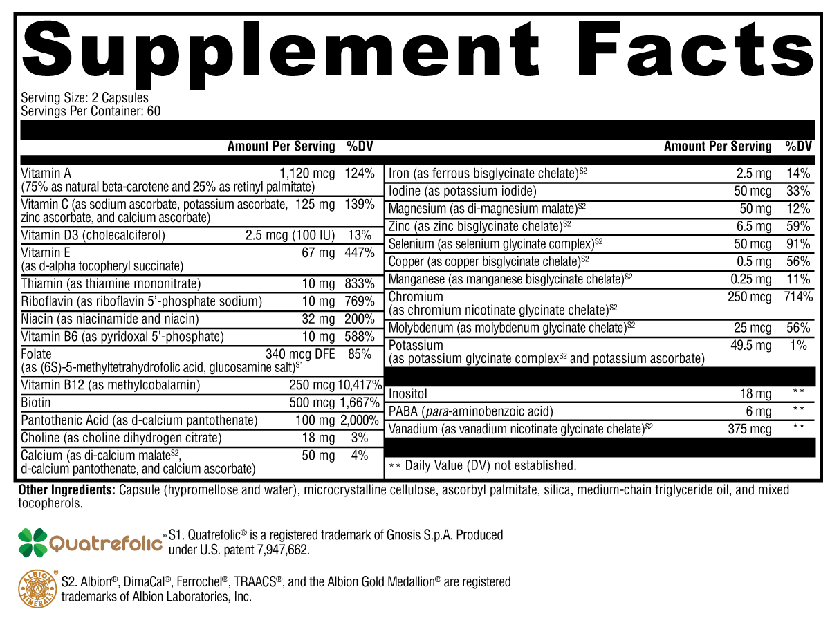 ActivNutrients 120 Capsules