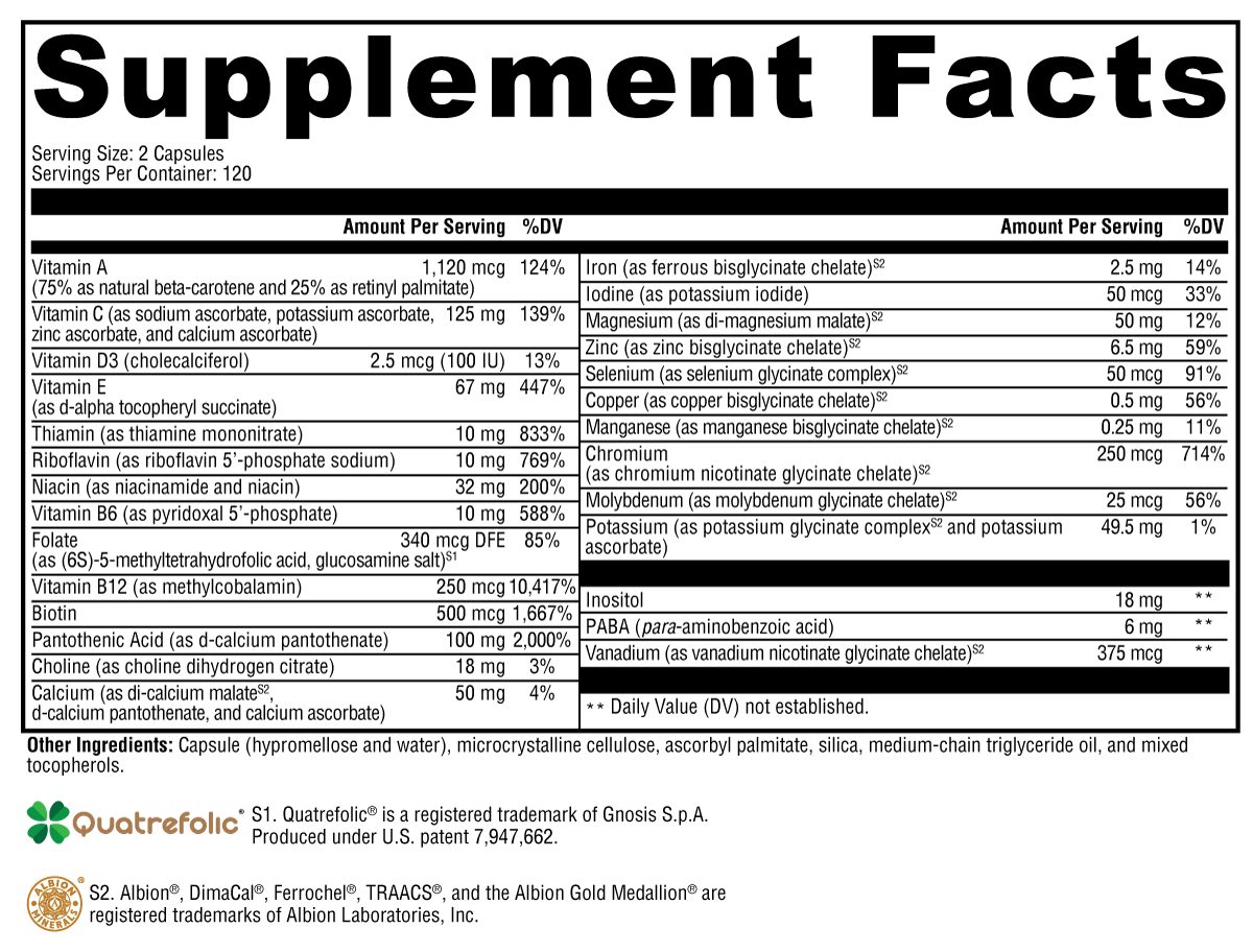 ActivNutrients 240 Capsules