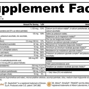 ActivNutrients without Copper & Iron 120 Capsules