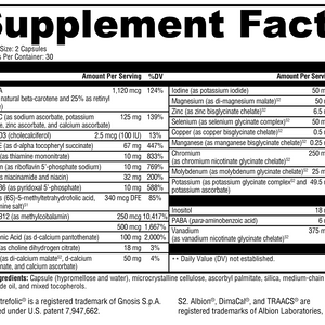 ActivNutrients without Iron 60 Capsules