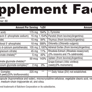 Adrenal Manager 120 Capsules
