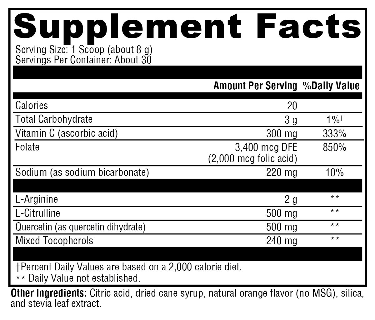 AngiNOX Orange 30 Servings