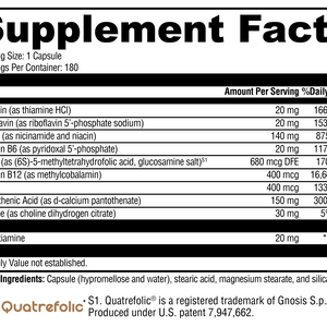 B Activ 180 Capsules