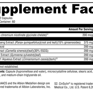 CinnDromeX 120 Capsules