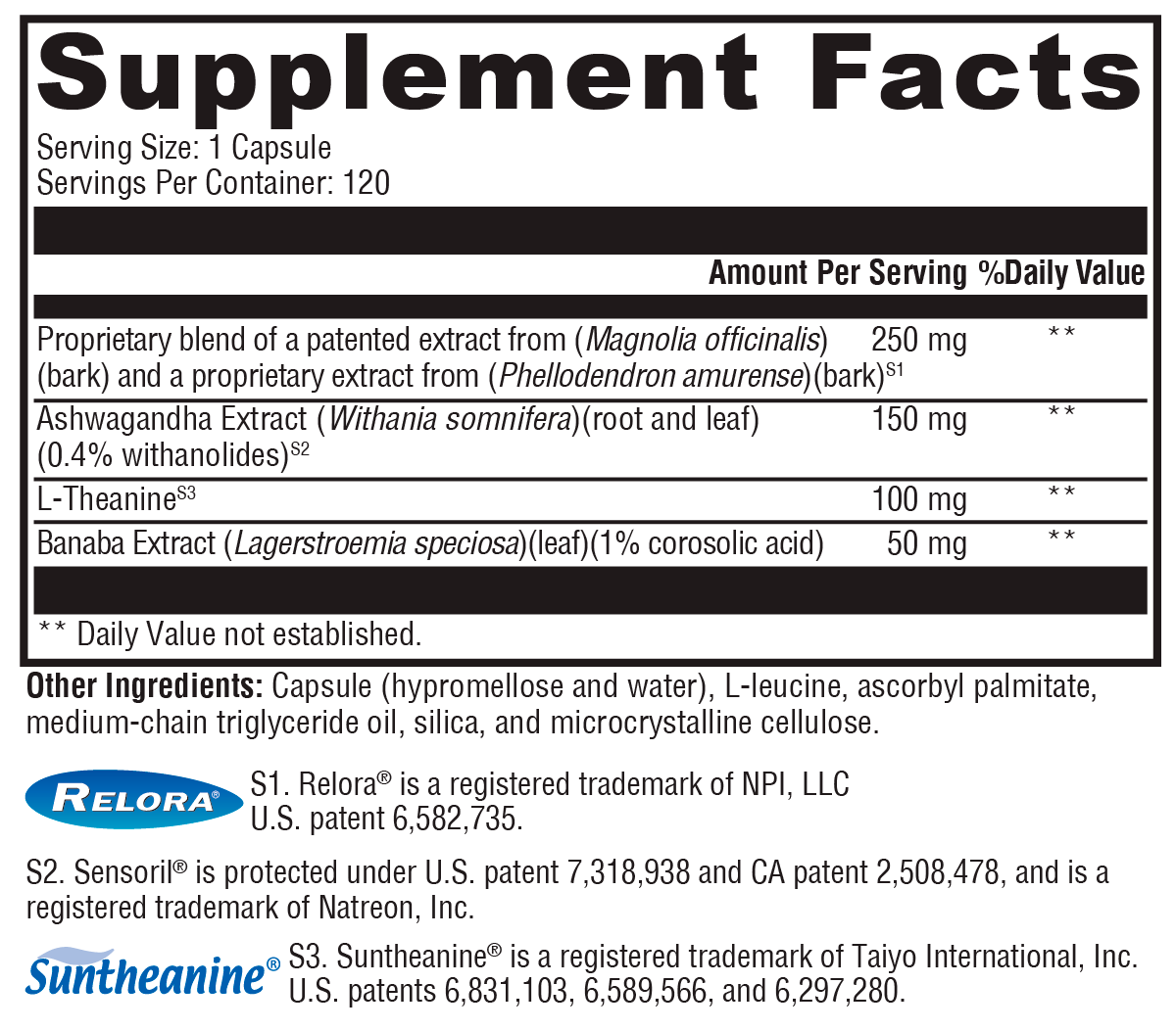 Cortisolv 120 Capsules