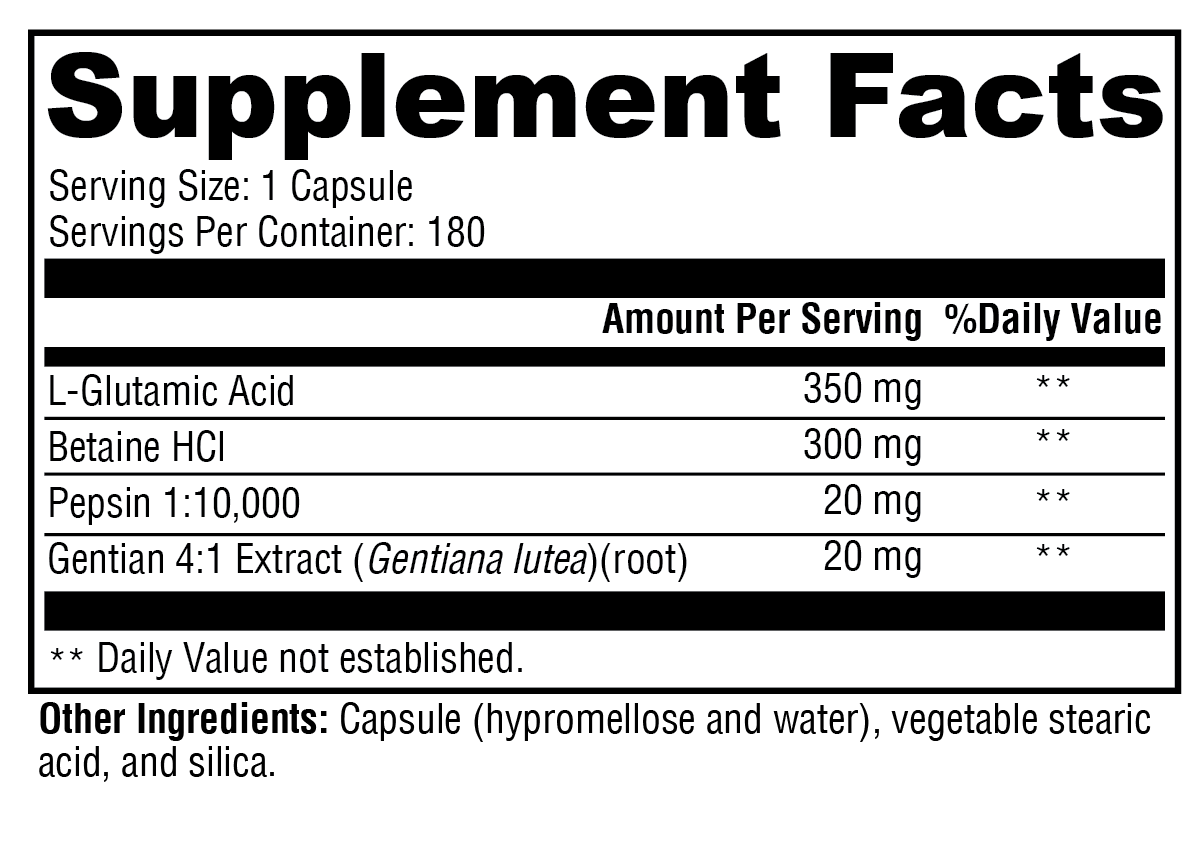 GastrAcid 180 Capsules