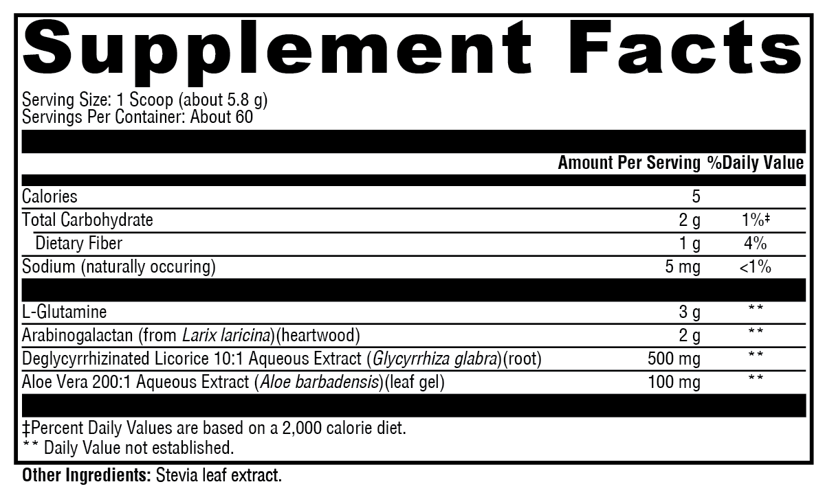 GlutAloeMine 60 Servings