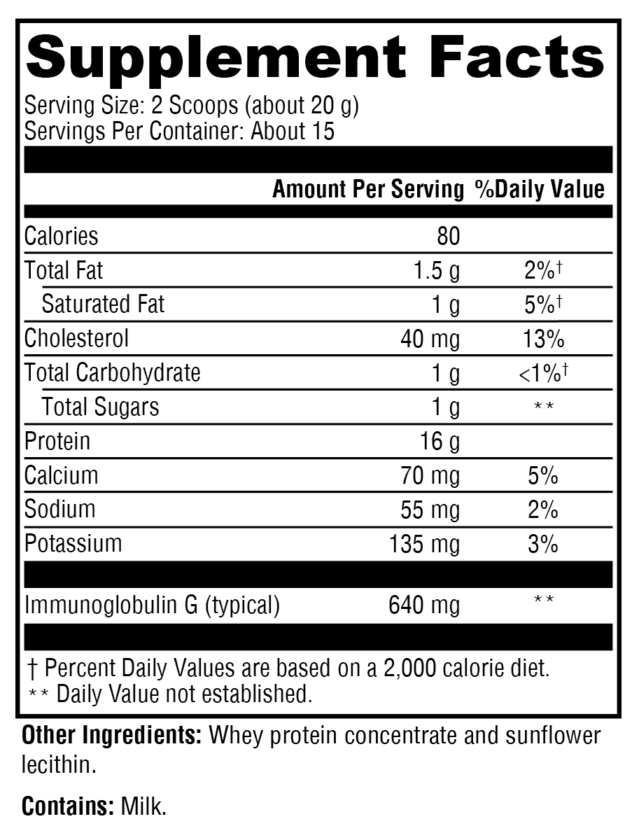 IgG Pure 15 Servings