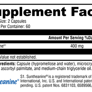 L-Theanine 120 Capsules