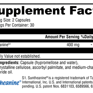 L-Theanine 60 Capsules