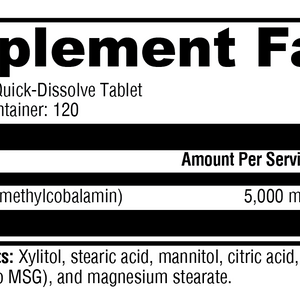 Methylcobalamin 120 Tablets