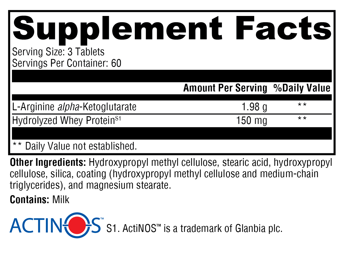 N.O.max ER 180 Tablets