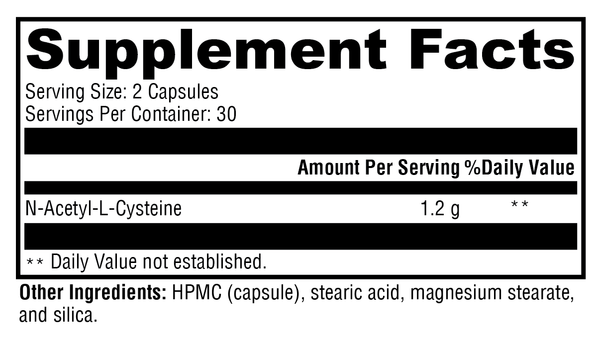 NAC 60 Capsules