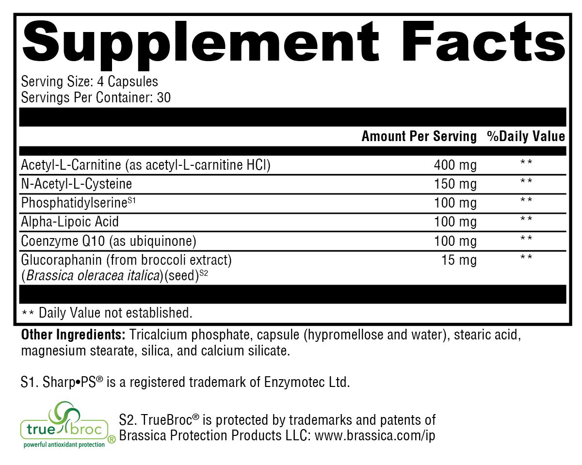 NeuroActives BrainSustain 120 Capsules