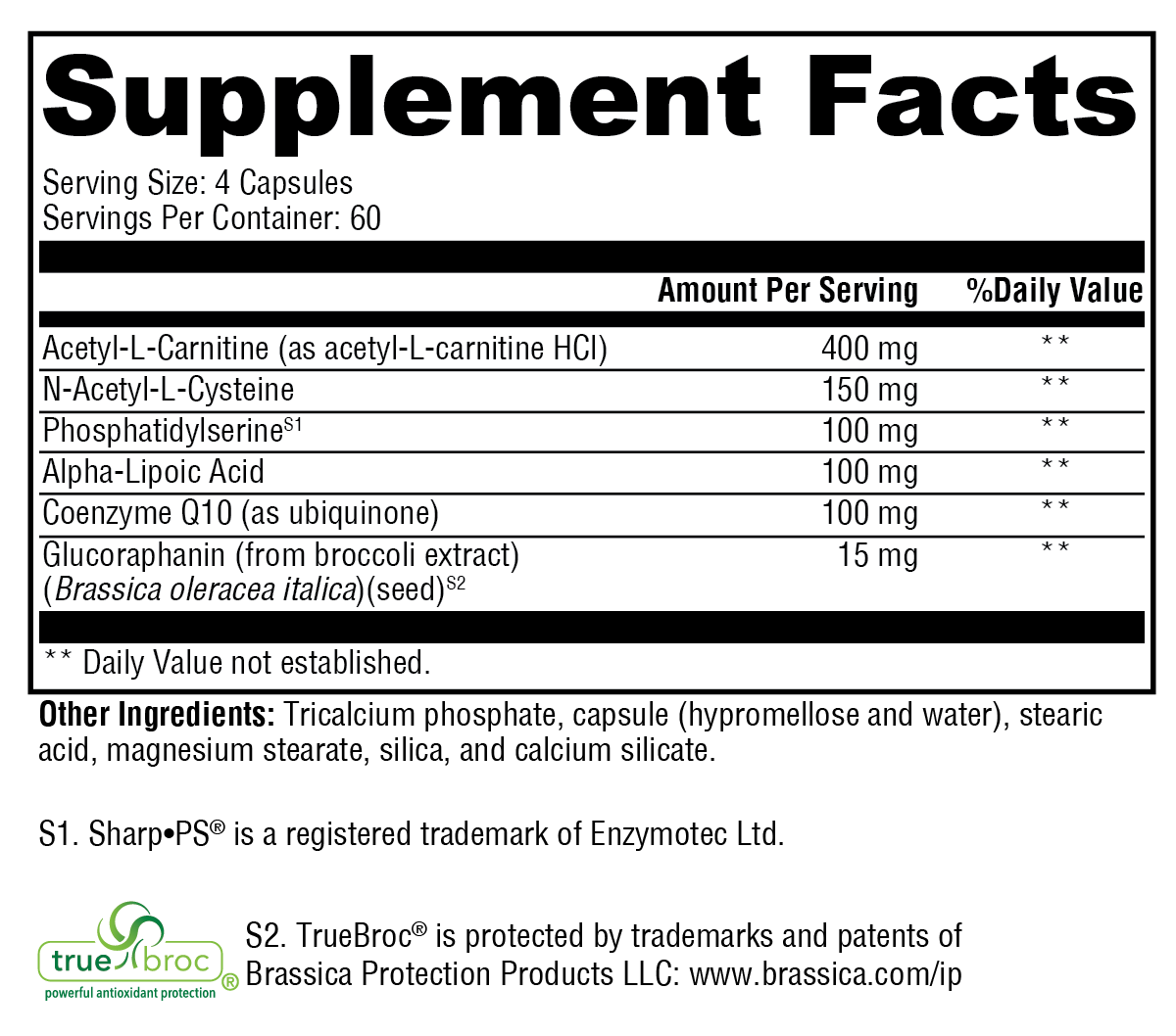 NeuroActives BrainSustain 240 Capsules
