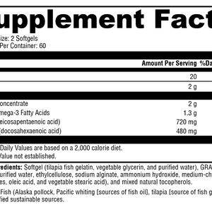 OmegaPure 600 EC 120 Softgels
