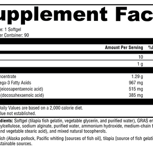 OmegaPure 900 EC 90 Softgels