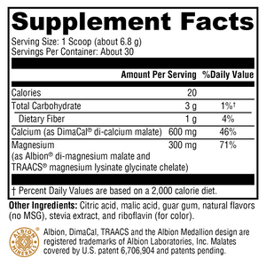 OptiMag Plus Calcium Pear 30 Servings