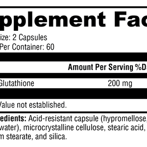 S-Acetyl Glutathione 120 Capsules