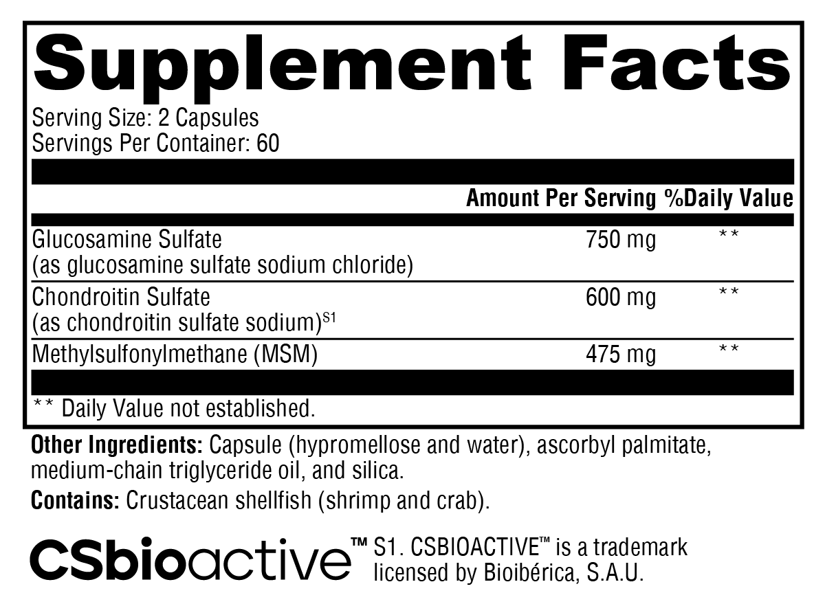 SynovX Recovery 120 Capsules