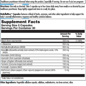 BioInflaMax 150 Capsules
