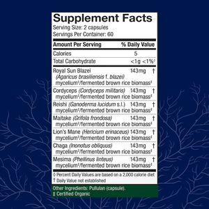 Stamets 7 60 Capsules