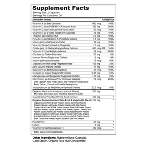 Multivitamin Brainfood 60 Capsules