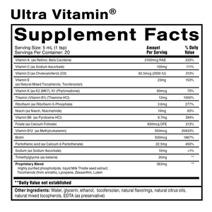 Ultra Vitamin 3.38 fl oz