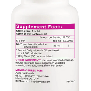 Myetin 60 Chewable Tablets